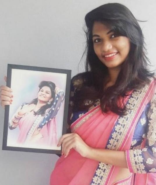 Art - A4 black frame