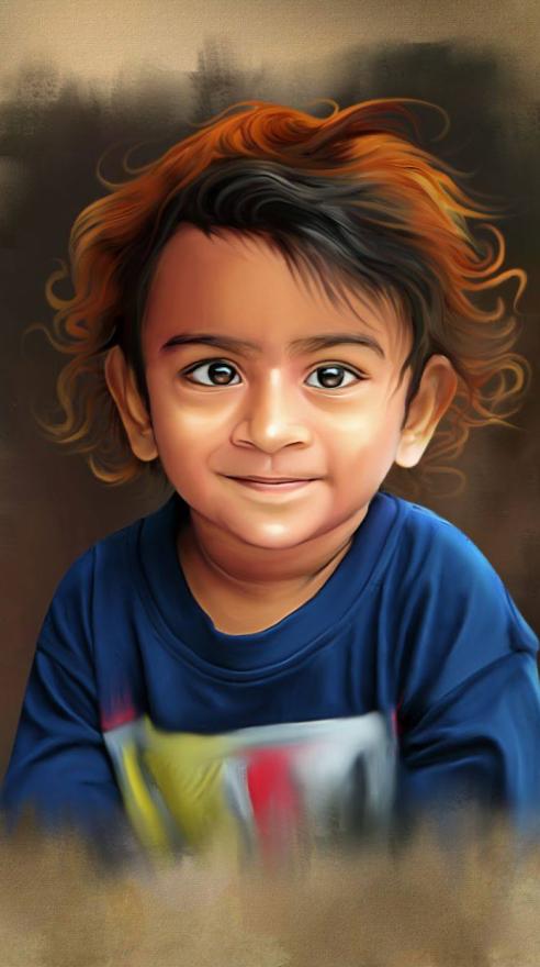 Kid's Digital Painting